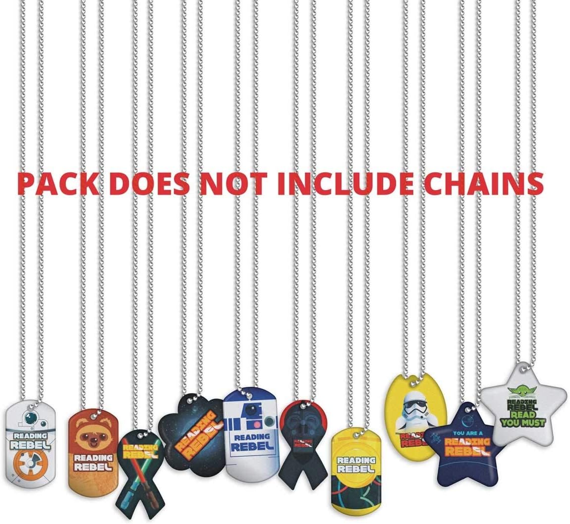 Reading Rebel Brag Tag Value Pack: Wearable Incentives for Young Readers 100 Tags (10 Tags for Each Design)