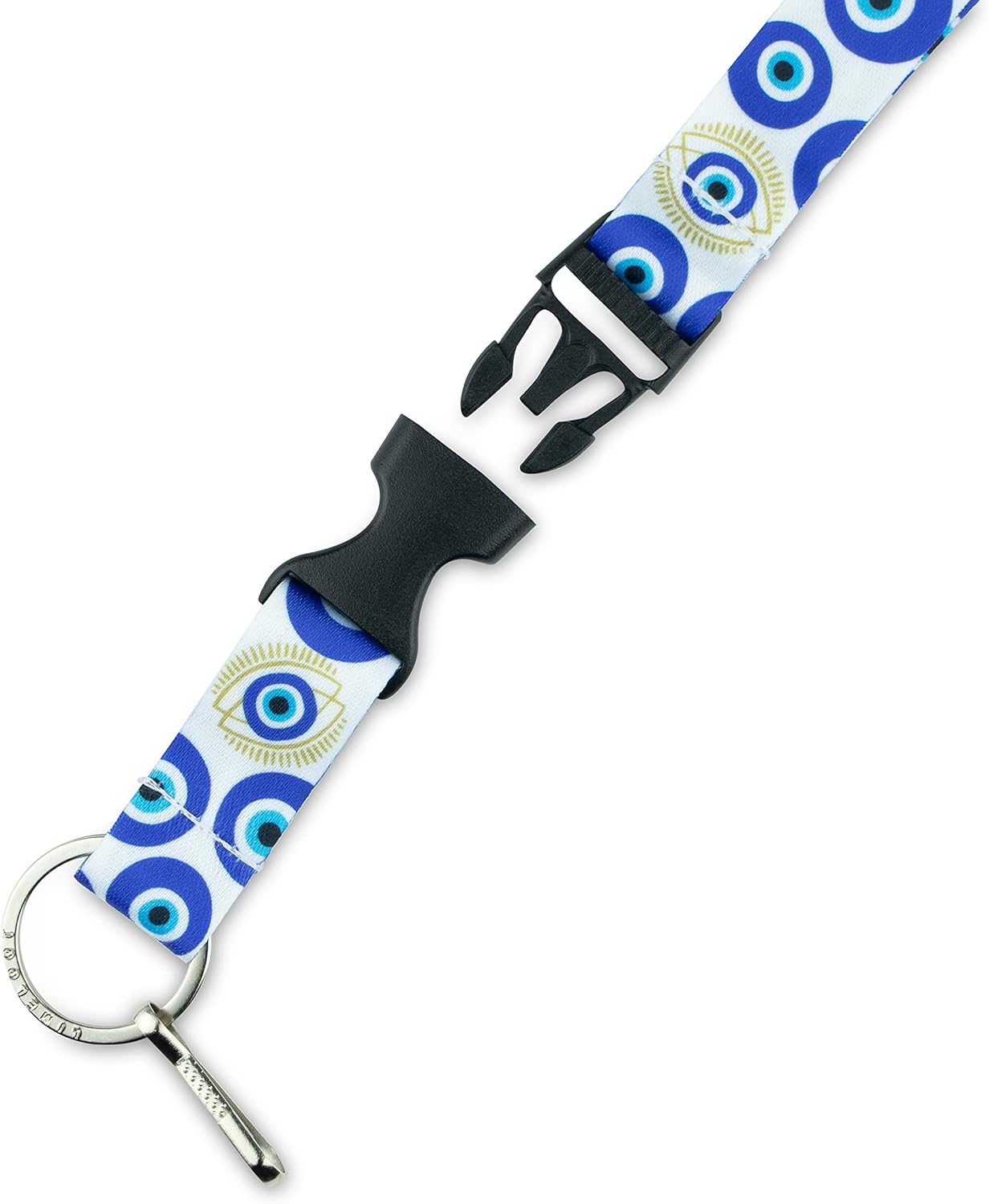 Limeloot Lanyard for Keys, ID Badge, Accessories | Neck Lanyard for Men and Women with Quick Release Buckle and Flat Ring