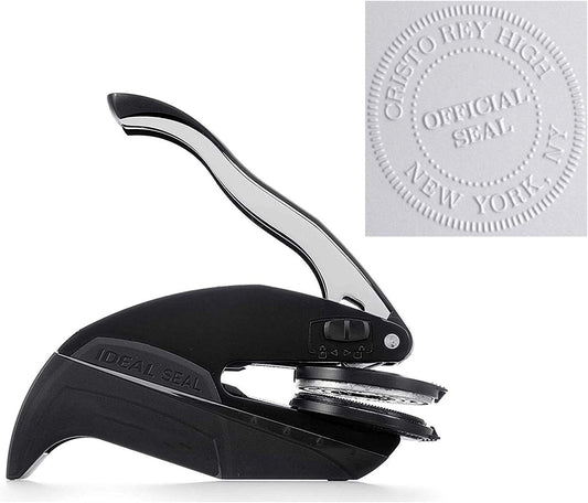 Custom Logo Embosser Seal Stamp Your Own Design Personalized 1 x 5/8"