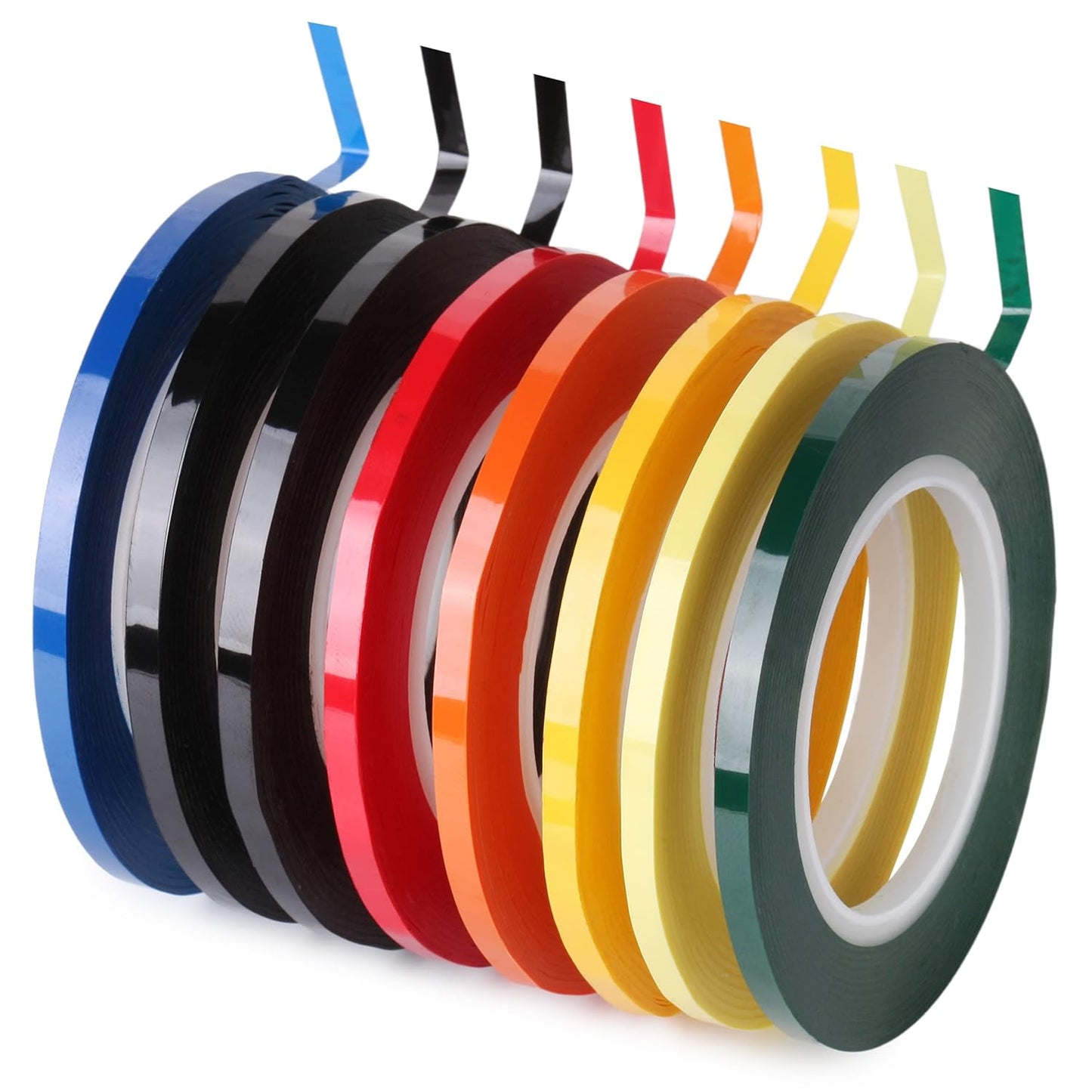 Mr. Pen- Whiteboard Tape, 8 Pack, Assorted Colors, Thin Tape for Dry Erase Board Accessories, Whiteboard Accessories, Chart Tapes