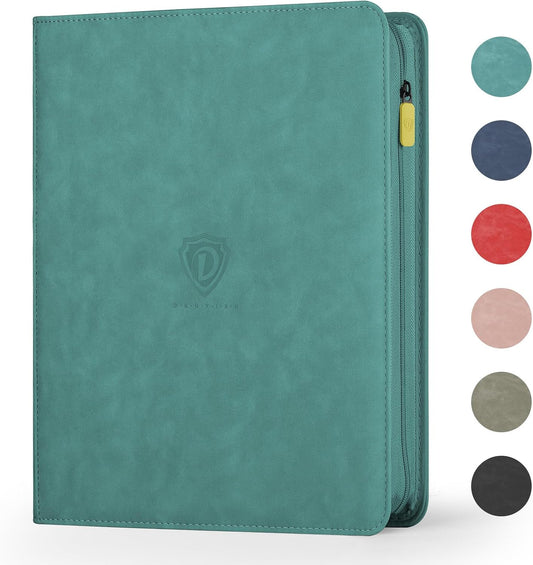 Card Binder with 1024 Cards,16 Pocket Trading Card Binder Includes 32 Page Storage Sleeves,Collection Card Album,Card Holder to Organize and Protect Cards,Green