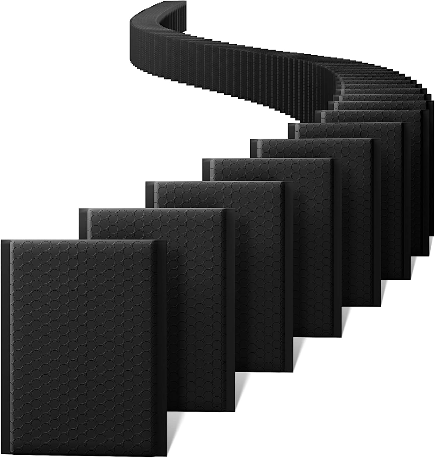 Metronic Bubble Mailers 6x10 Inch100 Pack Black Usable Size 6x9" Opaque Padded Envelopes Waterproof Bubble Envelopes Cushioning Mailer for Small Business Mailing Makeup Jewelry Gifts