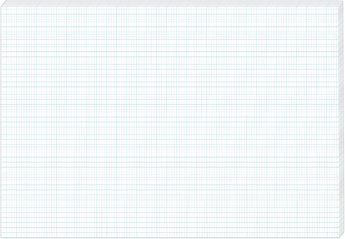25 Sheets Large Graph Paper 24 X 36 Inch Graph Paper Pad 1 and 1/4inch Ruled Giant Grid Sheet Blueprint Drafting Pad for Engineering Architect Designer Mathematician