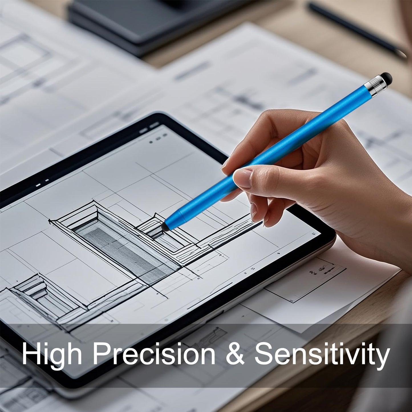 Stylus Pen for Touchscreen, ChaoQ 10pcs High Sensitivity and Precision Stylus Pen for iPad iPhone Android Suitable for All Touch Screens