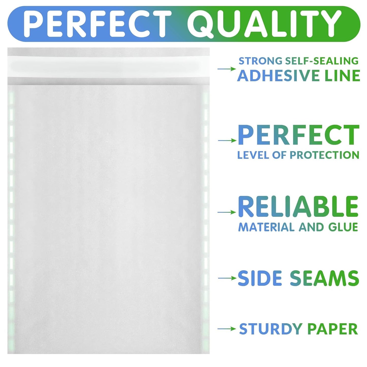 White Kraft Bubble Mailer Envelopes, 8.5 x 13 Inches. 100 Pack Mail Padded Envelopes Self Seal. Waterproof Kraft Bubble Mailers. Tear-Resistant Mailing Envelope Padded. Sturdy Paper Mailer