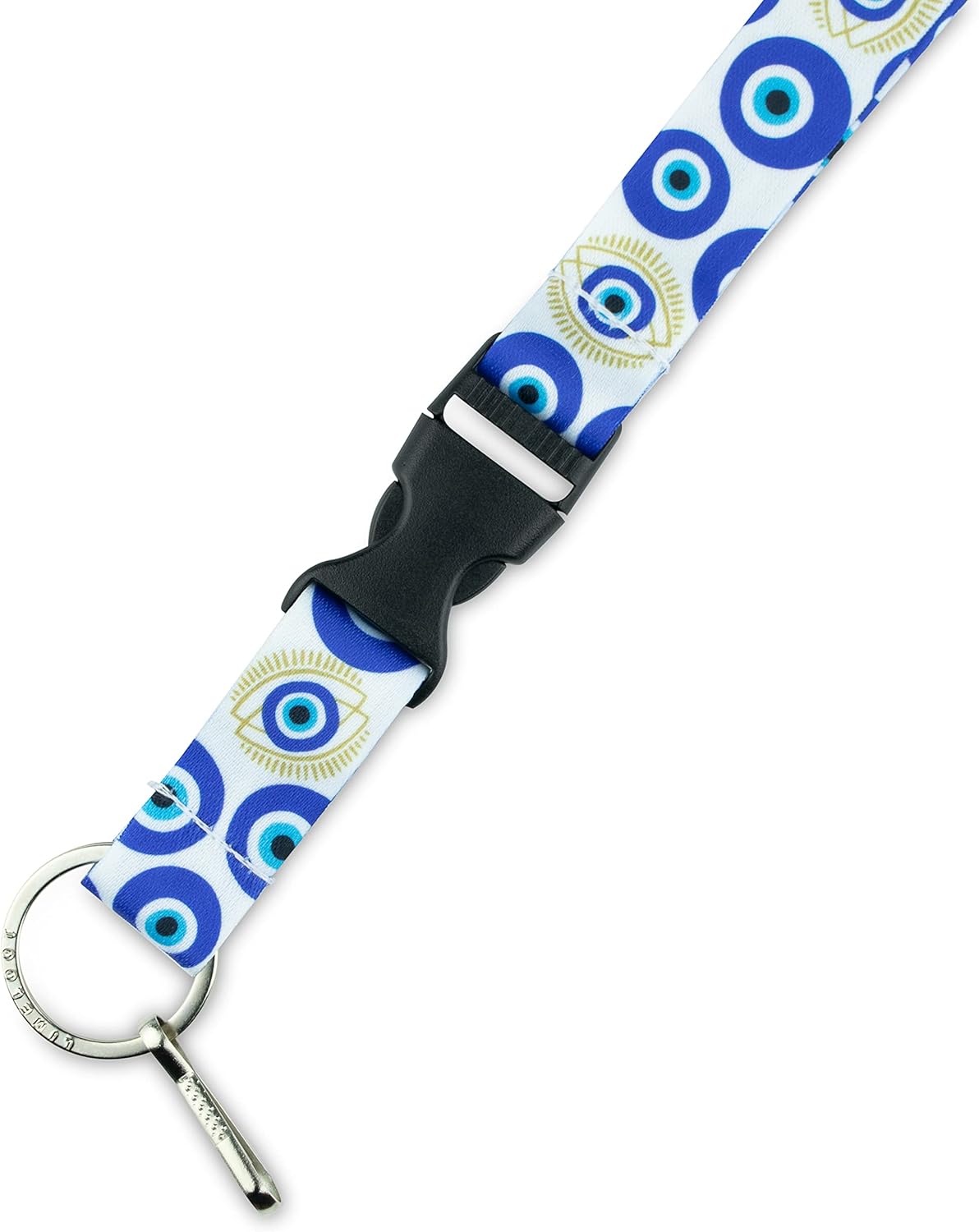 Limeloot Lanyard for Keys, ID Badge, Accessories | Neck Lanyard for Men and Women with Quick Release Buckle and Flat Ring