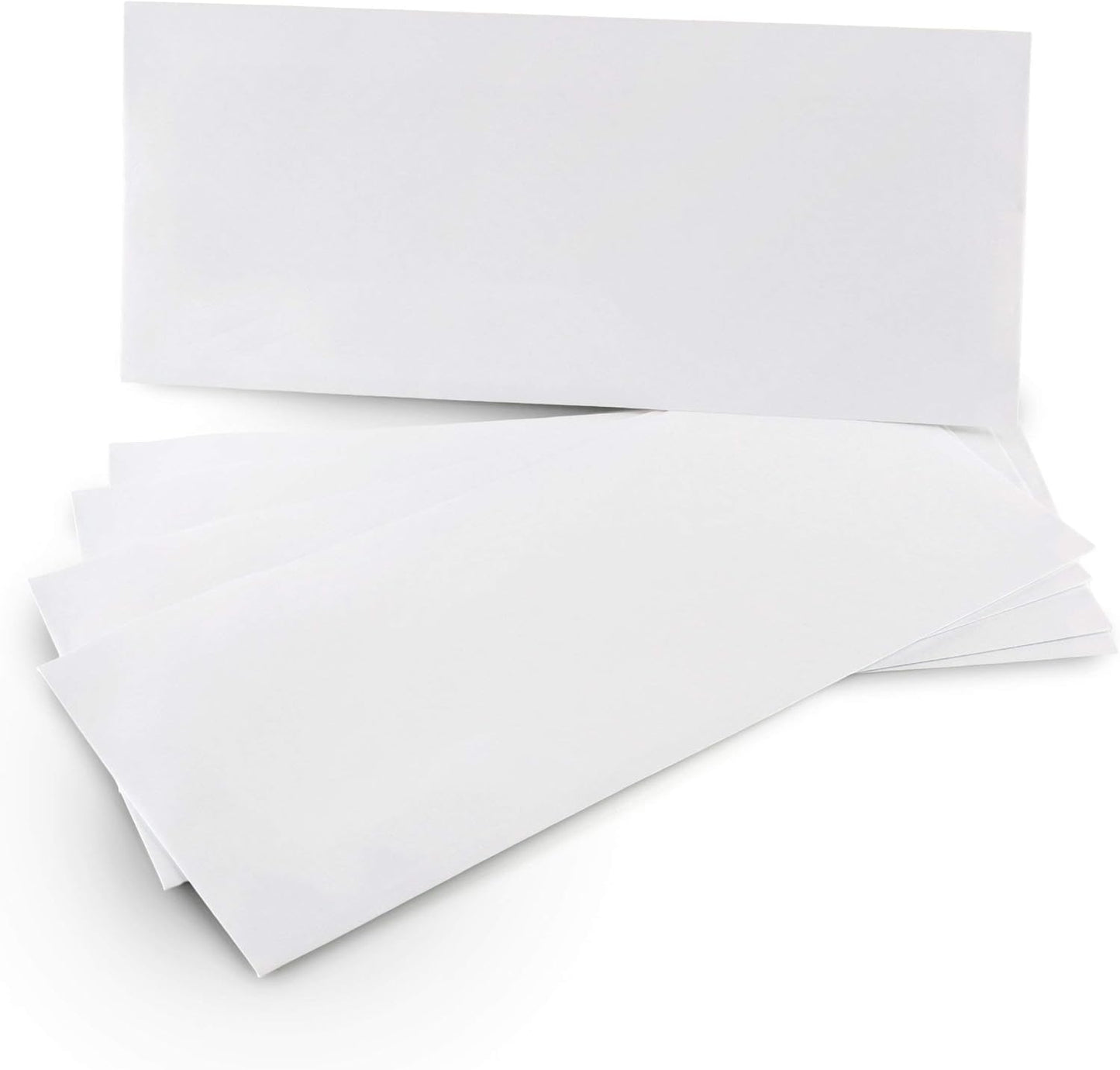 Aimoh #10 Custom Printed Security Tinted Self–Seal Envelopes - Personalized with Logo and Address/Return Address Imprinted -Size 4-1/8 X 9-1/2" -White -24 LB -Box of 2500 Count (7-34010-2500)