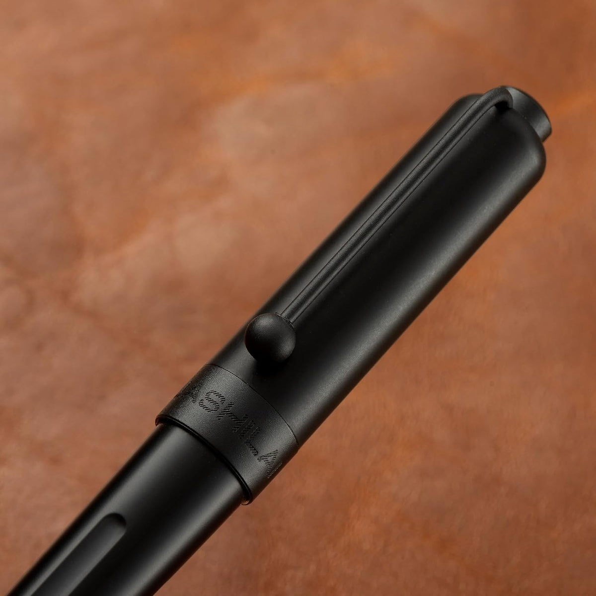 Luxury Matte Black Forest Fountain Pen Set,Titanium Black Extra Fine and Medium Nibs,Includes 2 Ink Converters,10 Ink Cartridges,15ml ink，Premium Gift Case for Calligraphy (Extra Fine Nib)
