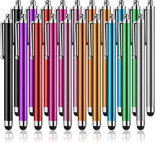 Stylus Pens for Touch Screens, AGREJO High Precision Universal Stylus for iPad iPhone Tablets Samsung Galaxy All Capacitive Touch Screens (20-Pack)