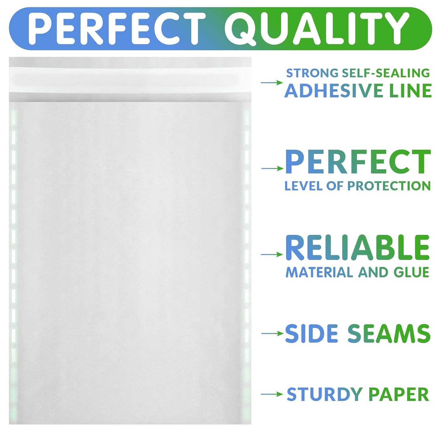 White Kraft Bubble Mailer Envelopes, 12.5 x 18 Inches. 10 Pack Mail Padded Envelopes Self Seal. Waterproof Kraft Bubble Mailers. Tear-Resistant Mailing Envelope Padded. Sturdy Paper Mailer