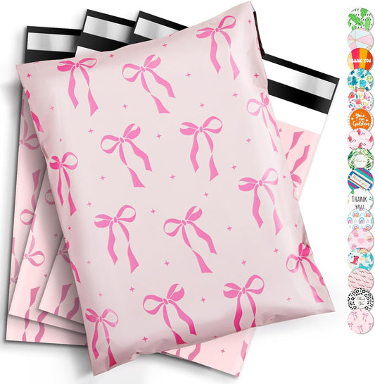 Oududianzi Poly Mailers 10x13, 100PCS Shipping Bags, Self-Sealing Mailers Poly Bags, Mailing Envelopes Bulk, Polymailers Packaging Bags for Online and offline Small Bussiness