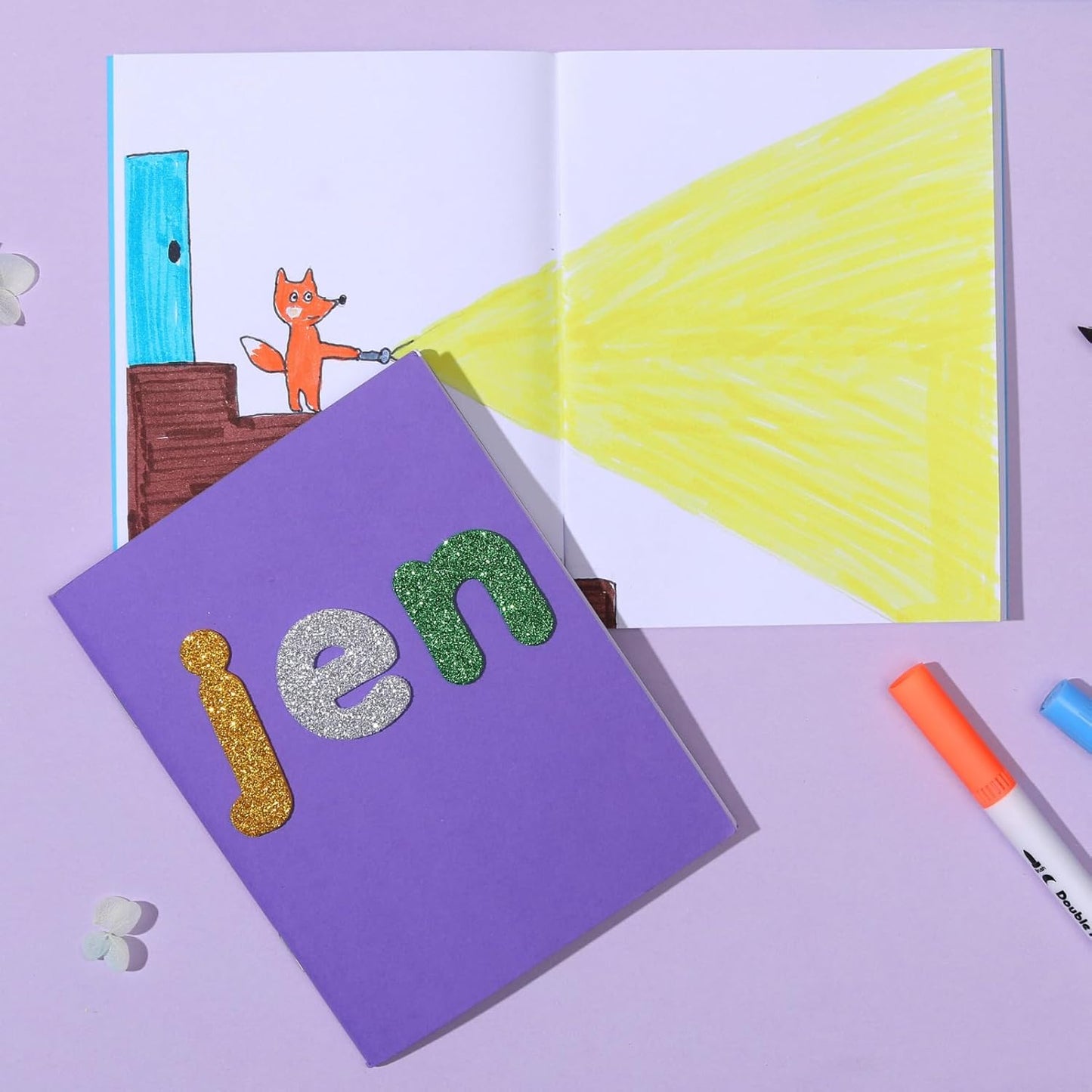 6 Pack Blank Books for Kids to Write Stories, Mini Notebooks Bulk Small Unlined Journals for Arts & Crafts, Drawing, Sketching, 24 Sheets/48 Pages (Colorful Covers, 4.3 x 5.6 In)