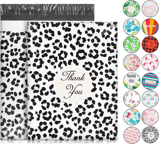 Oududianzi Poly Mailers 10x13, 100PCS Shipping Bags, Self-Sealing Mailers Poly Bags, Mailing Envelopes Bulk, Polymailer Packaging Bags for Online and offline Small Bussiness