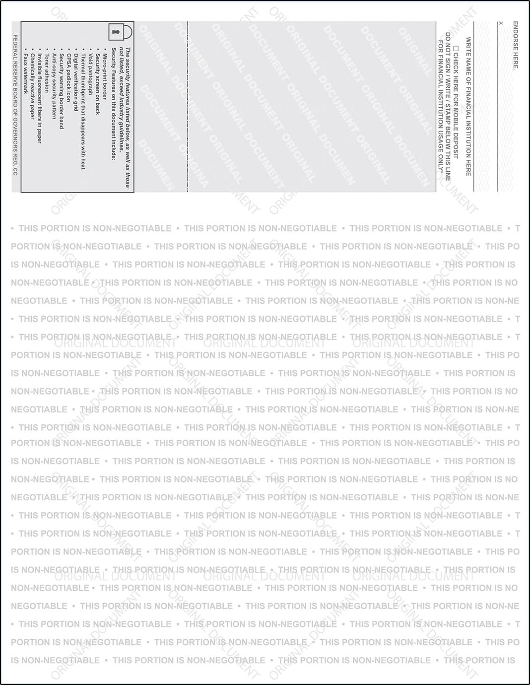 Green High Security Checks on Top Compatible w/QB accounting software- Custom Computer Checks on Top (1000)