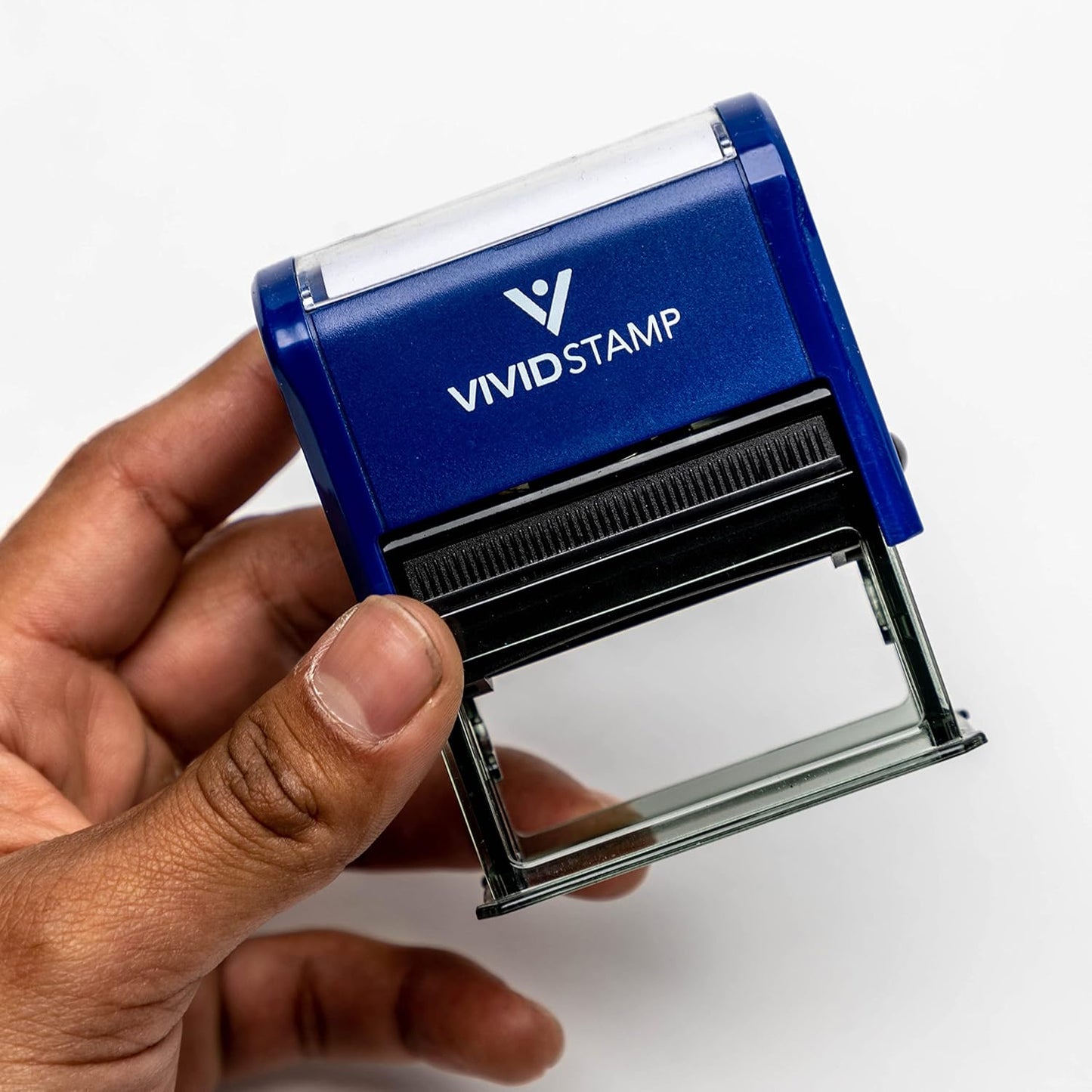 Incomplete Finish and Return Teacher Self Inking Rubber Stamp (Blue Ink) - Medium 2 Pack
