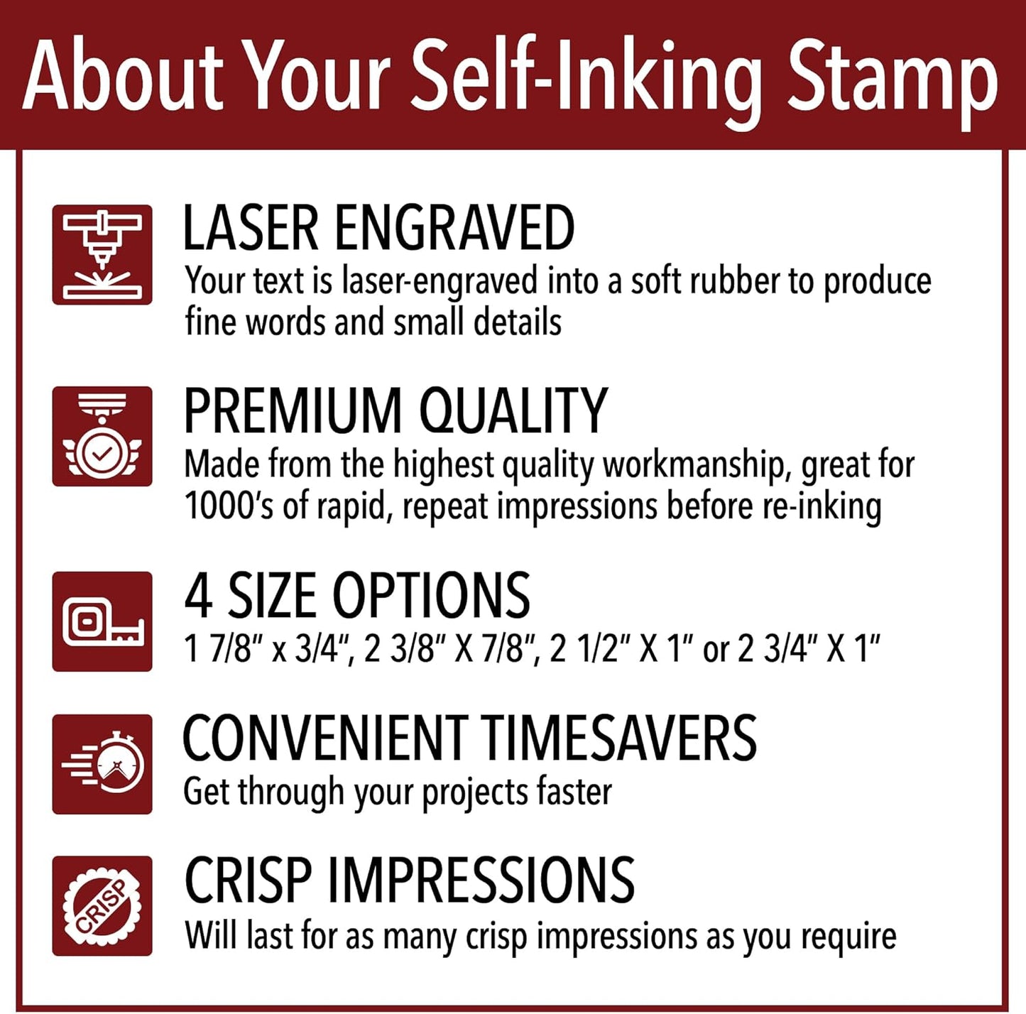 Shred Office Stamp | 4 Different Sizes | 20 Designs | Multiple Color Options | Perfect for Quick Validation of Office Documents (Shred, Medium)