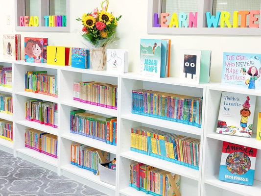 540PCS Alphabet Book Spine Labels for Library | Teacher Supplies Stickers for Classroom | Letter Stickers 10 Sheet Pack