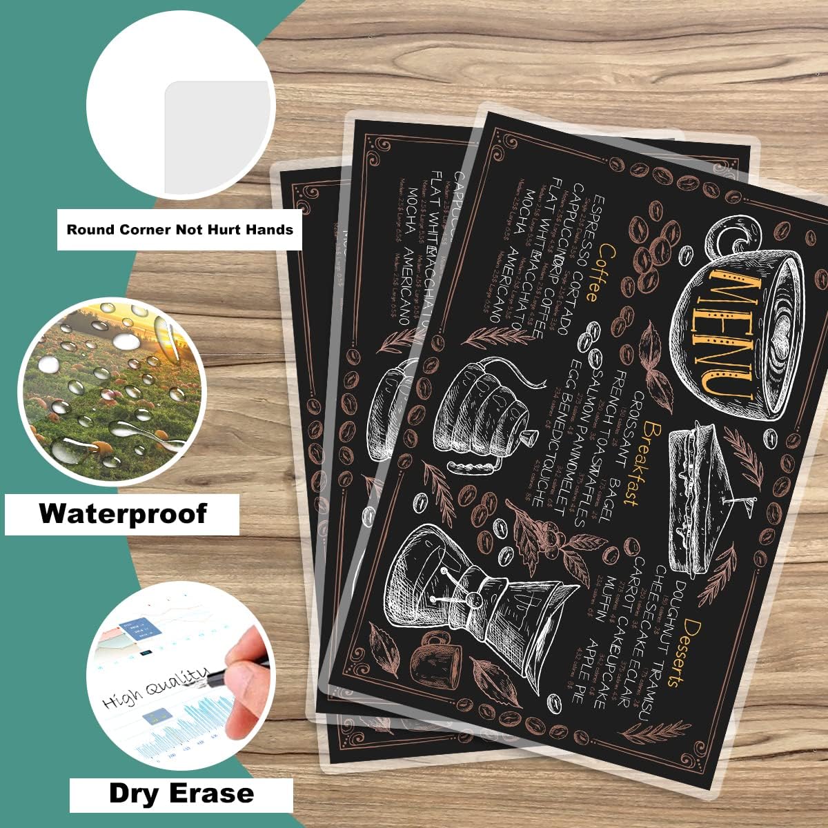 BESTEASY Clear 9" x 11.5" Thermal Laminating Sheets 3 mil Letter Size Thermal Laminating Pouches, Hold 8.9'' x 11.4'' Letter Size Sheets, Pack of 1500