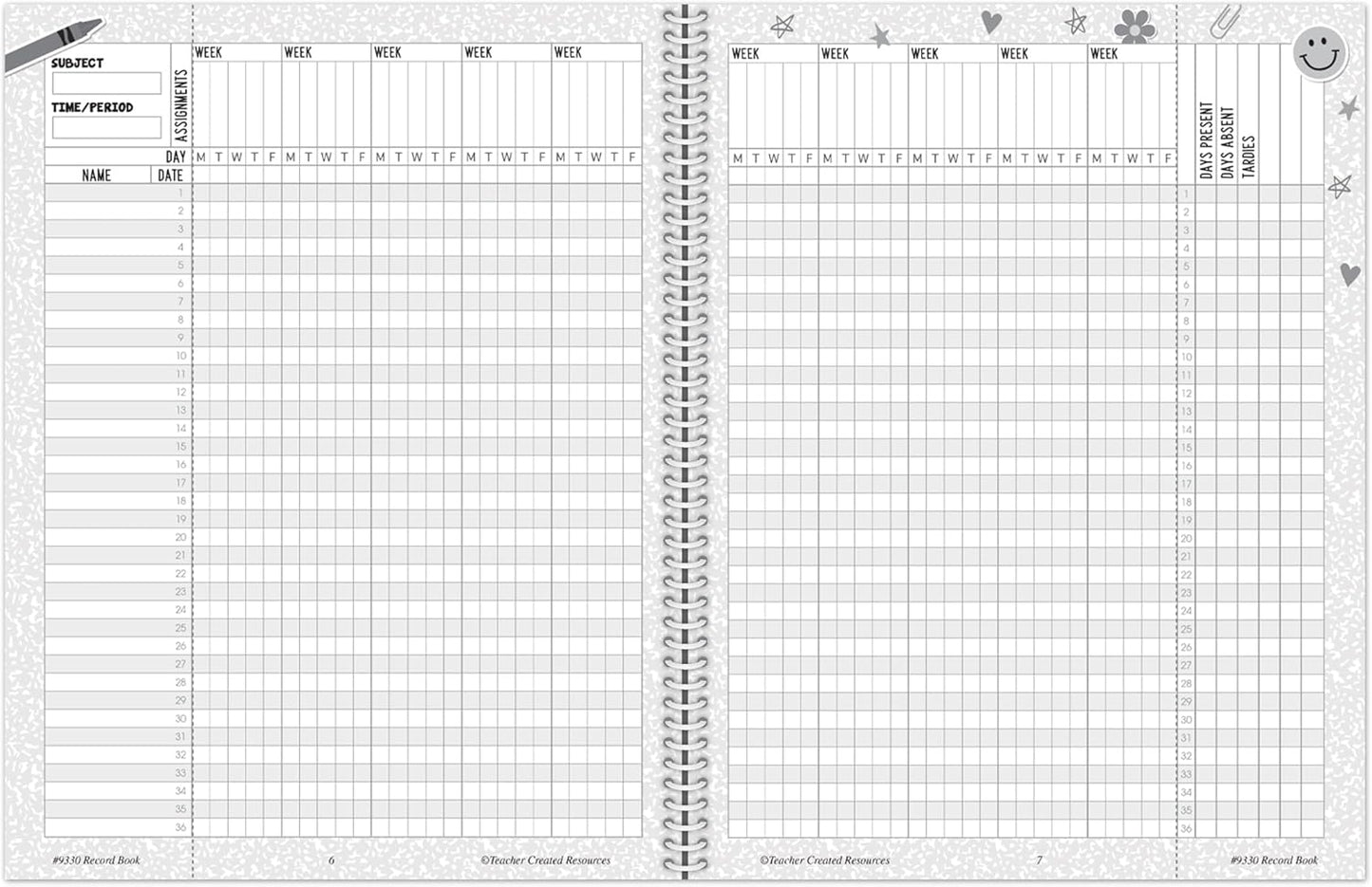 Teacher Created Resources Cool for School Record Book (TCR9330)