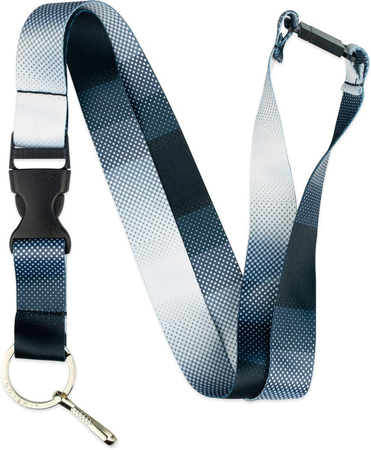 Limeloot Lanyard for Keys, ID Badge, Accessories | Neck Lanyard for Men and Women with Quick Release Buckle and Flat Ring