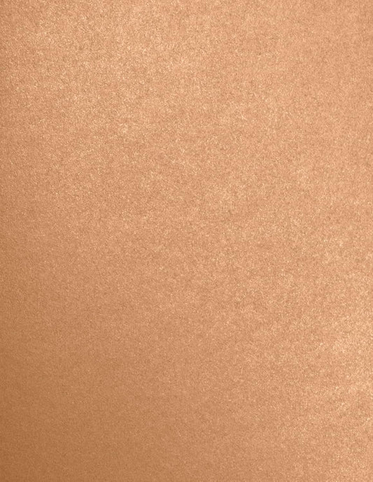 LUXPaper 8.5" x 11" Paper | Letter Size | Copper Metallic | 80lb. Text | 50 Qty
