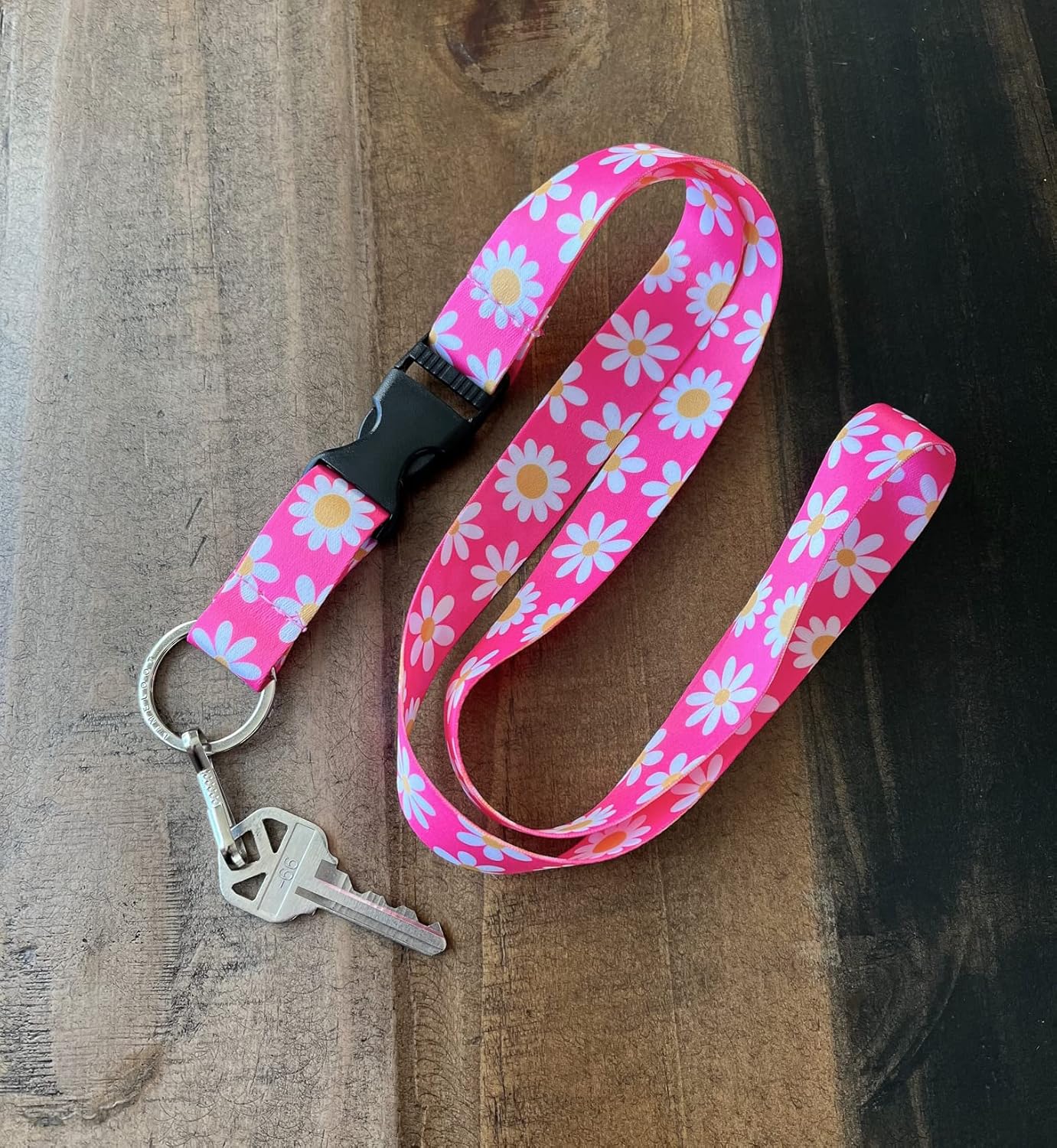 Limeloot Lanyard for Keys, ID Badge, Accessories | Neck Lanyard for Men and Women with Quick Release Buckle and Flat Ring