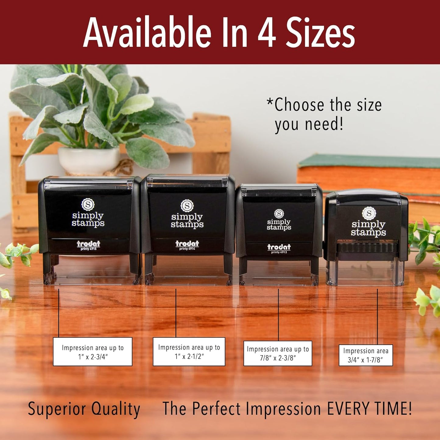 Please Sign & Return Office Stamp | 4 Different Sizes | 20 Designs | Multiple Color Options | Perfect for Quick Validation of Office Documents (Please Sign & Return, Xtra Large)