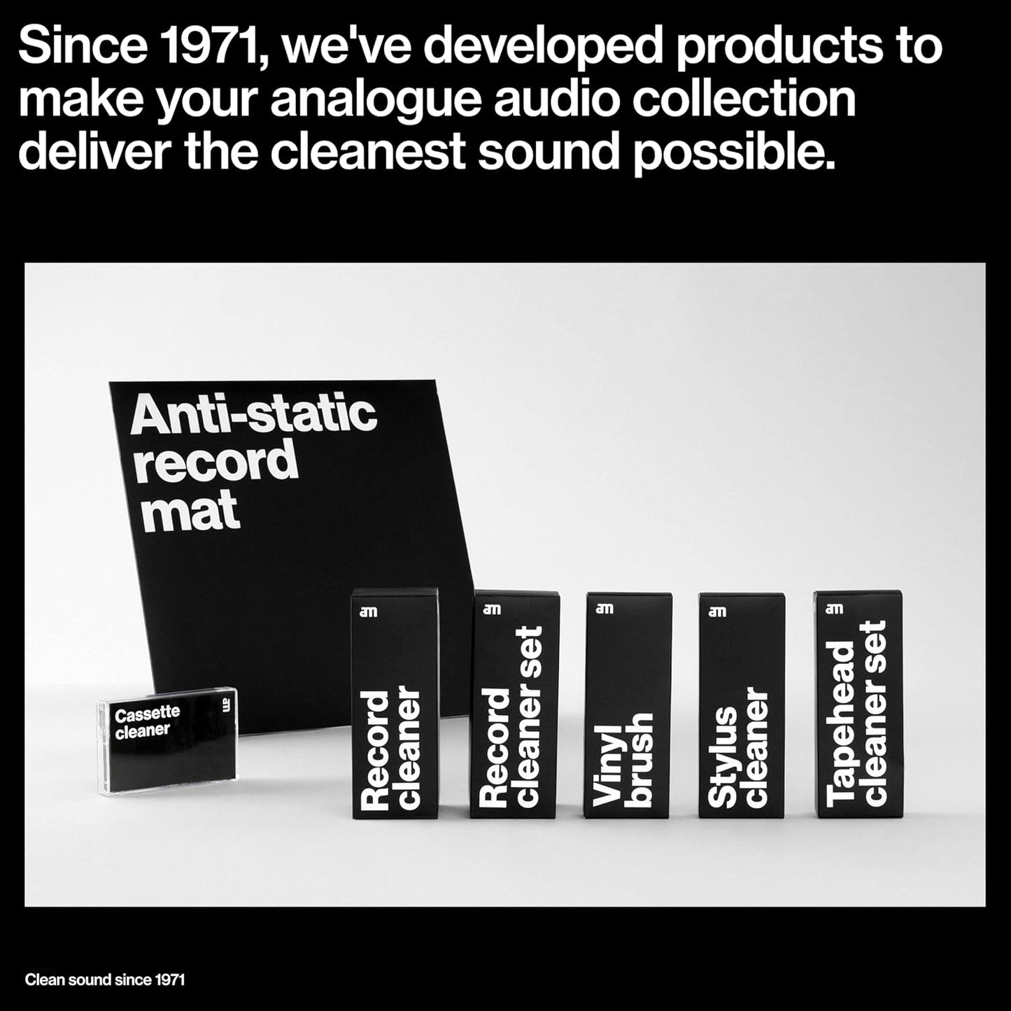 am Vinyl Record Cleaner Brush – Ultra-Fine Carbon Fiber Anti-Static Brush for Vinyl Records – Must-Have Record Player Accessory for Removing Dust, Reducing Friction & Preserving LP Sound, Silver