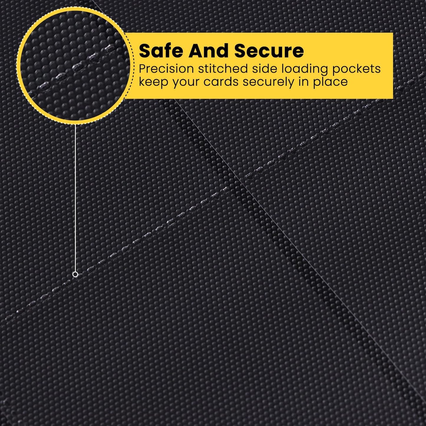 12 Pocket Zipper Binder for 480 Sleeved Trading Cards - Side Loading Pockets Album - Archival Safe Material and Compatible with TCG MTG and Sports Collectibles (Red)