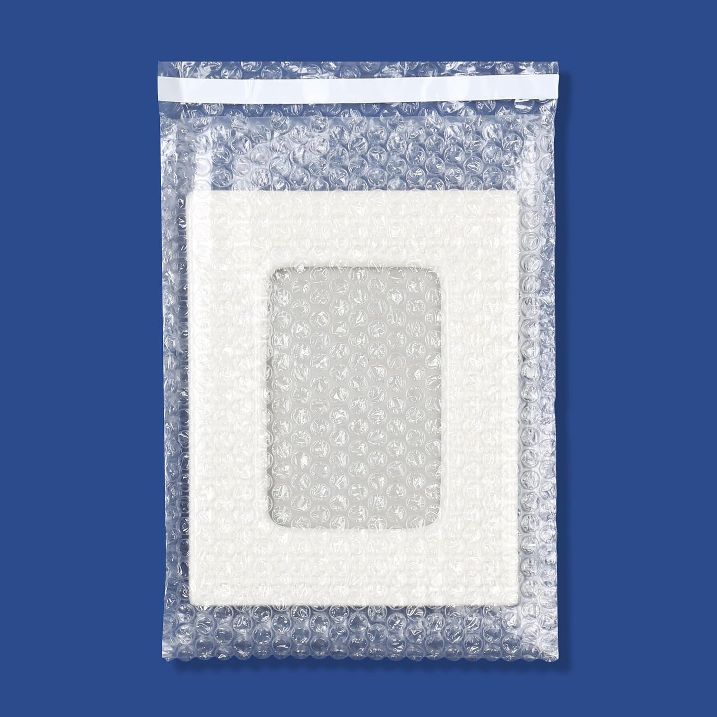 The Boxery 8x11.5" Clear Self-Sealing Bubble Out Bag Pouches -350 Pack- Bubble Cushion Wrap Bags for Packing, Storage, Moving, and Shipping fragile items