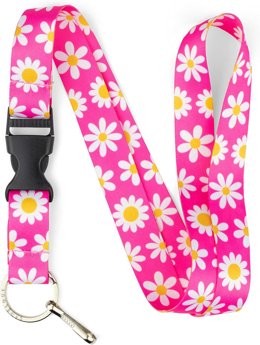 Limeloot Lanyard for Keys, ID Badge, Accessories | Neck Lanyard for Men and Women with Quick Release Buckle and Flat Ring