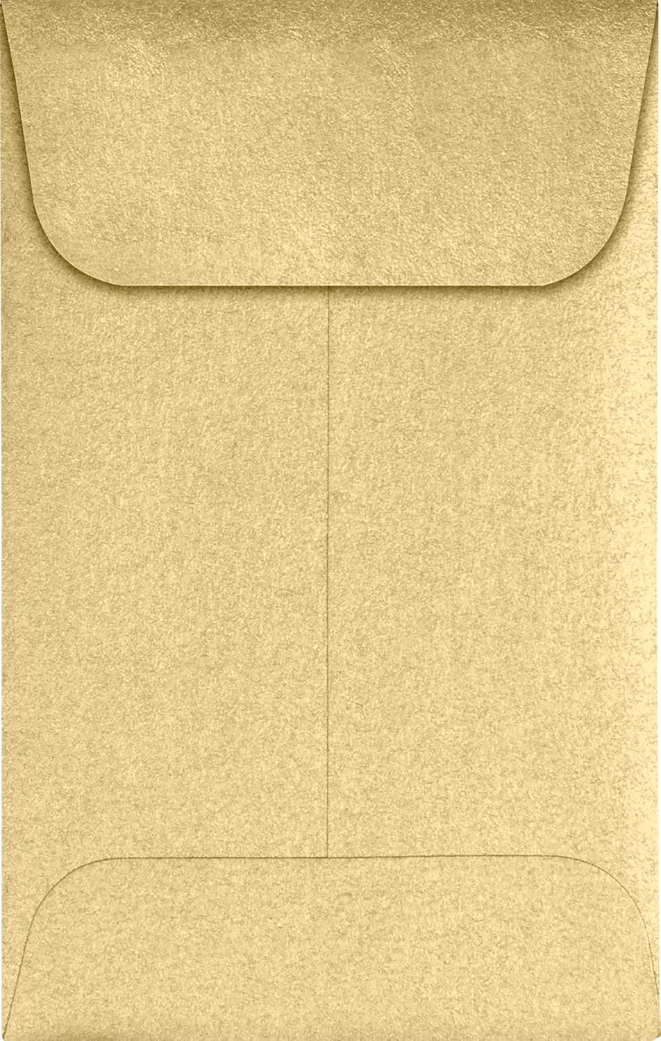 LUXPaper #1 Coin Envelopes | 2 1/4" x 3 1/2" | Blonde Metallic | 80lb. Text | 250 Qty