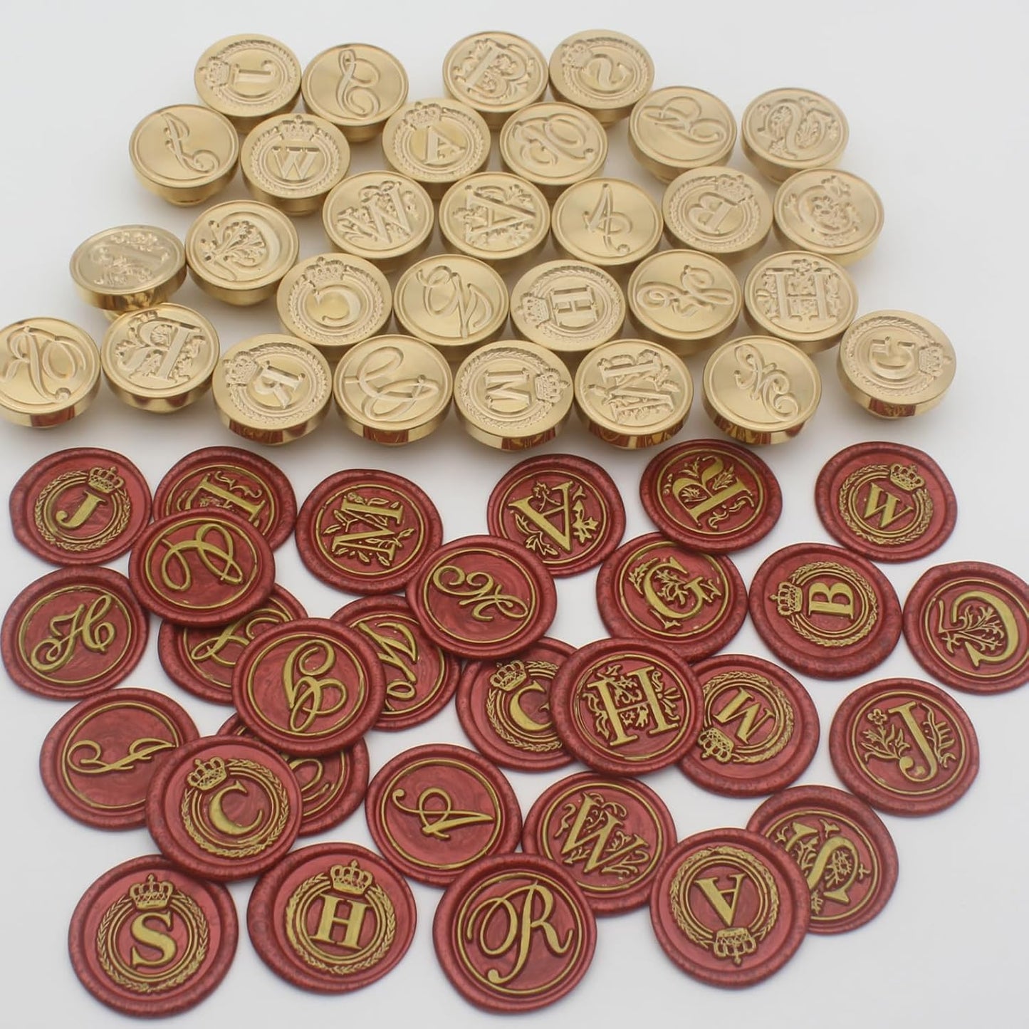 Letter Wax Seal Stamp Kit, Andotopee Wax Seal Kit Initial Alphabet B Sealing Wax Stamp Head 3pcs, Vintage Wax Stamp Seal Kit with Wax Seal Beads, Wax Seal Warmer Tools, Wax Seal Pen, Gift Box Set