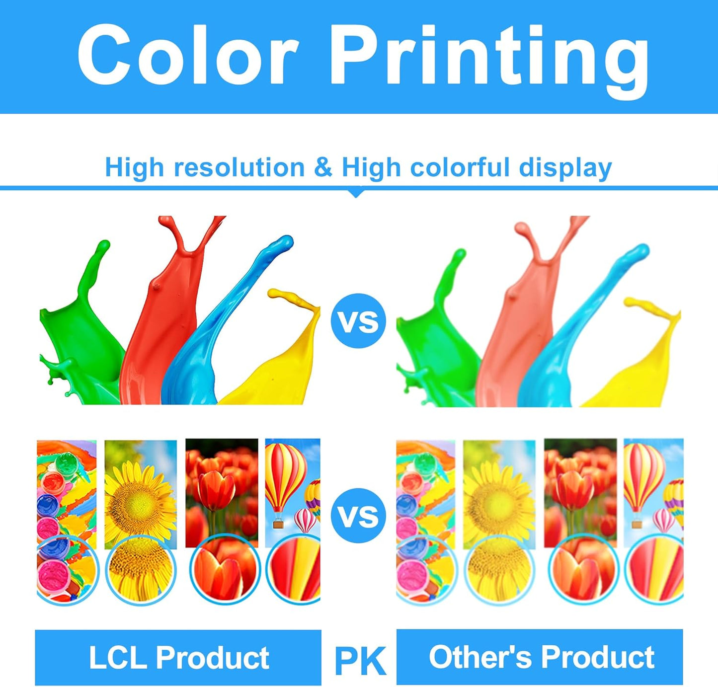LCL Remanufactured Toner Cartridge Replacement for HP 645A C9731A 5500 5500n 5500dn 5500dtn 5500hdn 5550 5550n 5550dn 5550dtn 5550hdn (1-Pack Cyan)