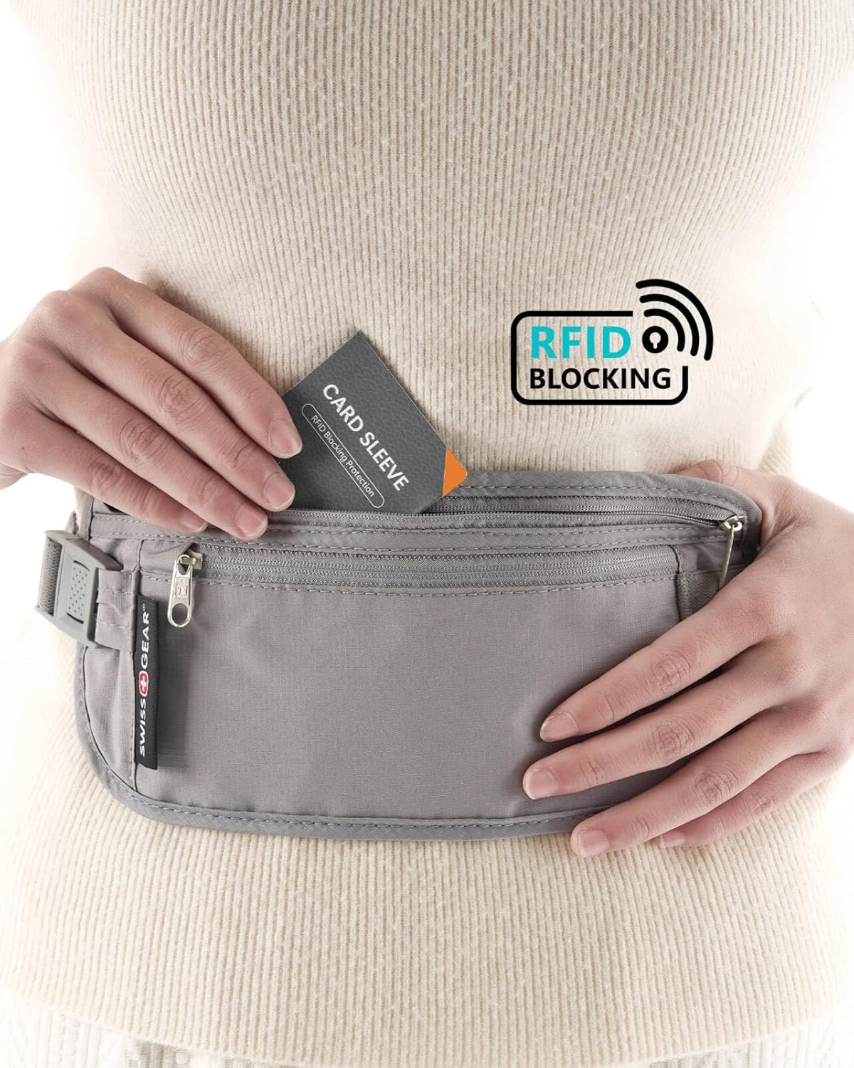 7 Folding RFID Blocking Sleeves Identity Theft Protection Lightweight And Compact Design to Fit in Any Pocket or Wallet