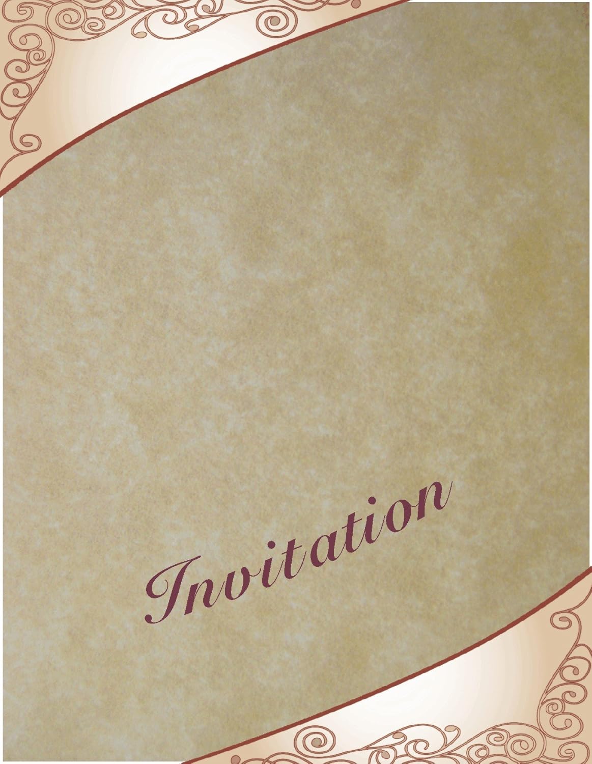 150 Old Age Parchment 65lb Cover Paper Sheets 6" X 6" (6X6 Inches) Square Scrapbook Album Size - Printable Parchment Semblance by The Pulp Process