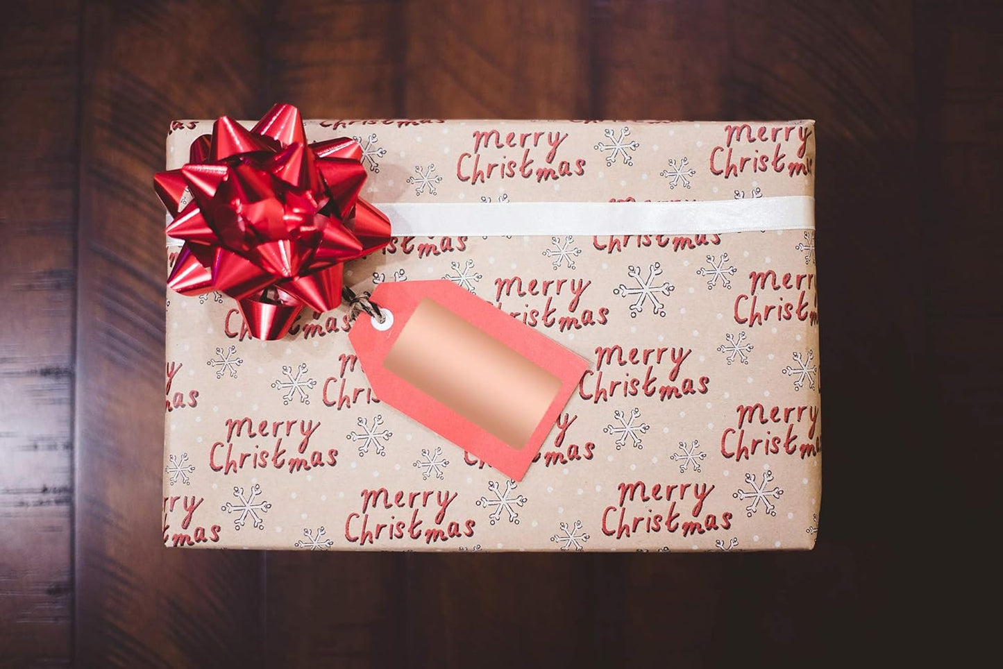 Royal Green Rectangular Metallic Gift Tag Labels 4x2 (7.5cm x 2.5cm) Rose Gold Stickers Rolls - 250 Pack