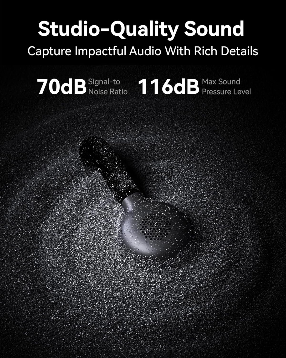 Hollyland Lark M2S Ultimate Combo (Camera RX+USB-C RX+Lightning RX) Wireless Lavalier Microphone for iPhone/Camera/Android/PC, Compact Mic, Titanium Clip, Noise Cancelling, Content Creation