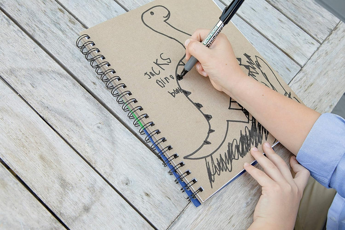 UCreate Create Your Own Cover Sketch Diary, Nat. Chip Cvr., 11" x 8-1/2", 50 Sheets