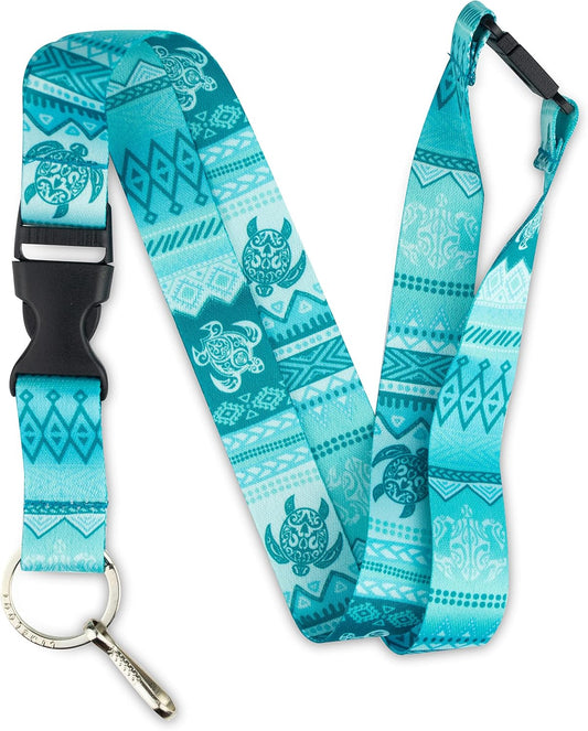 Limeloot Lanyard for Keys, ID Badge, Accessories | Neck Lanyard for Men and Women with Quick Release Buckle and Flat Ring