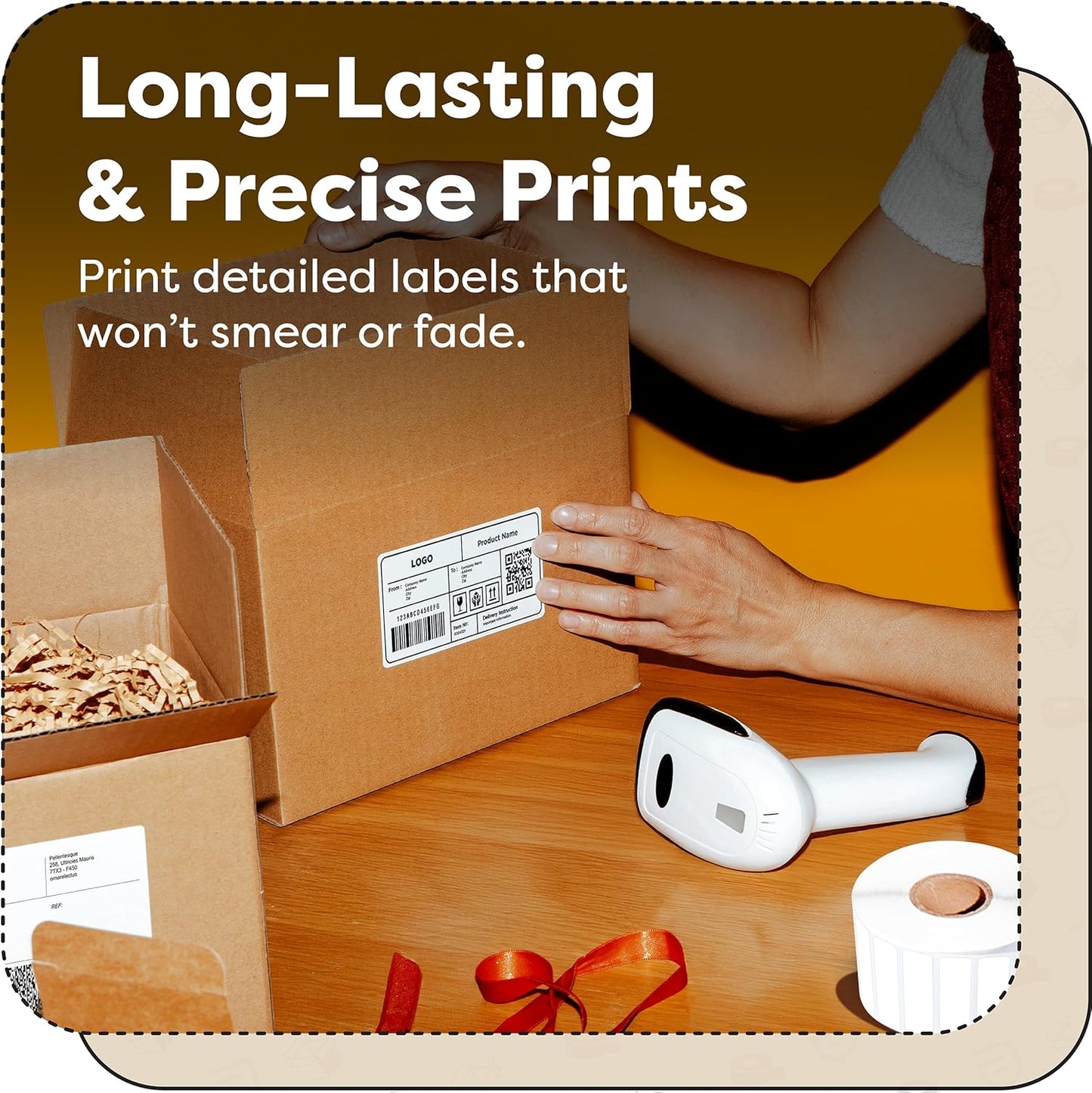 Aegis Adhesives - 1.5" X 0.5" Direct Thermal Labels, Perforated & Compatible with Zebra Desktop Printers - NOT Rollo Compatible (12 Rolls, 2350/Roll)