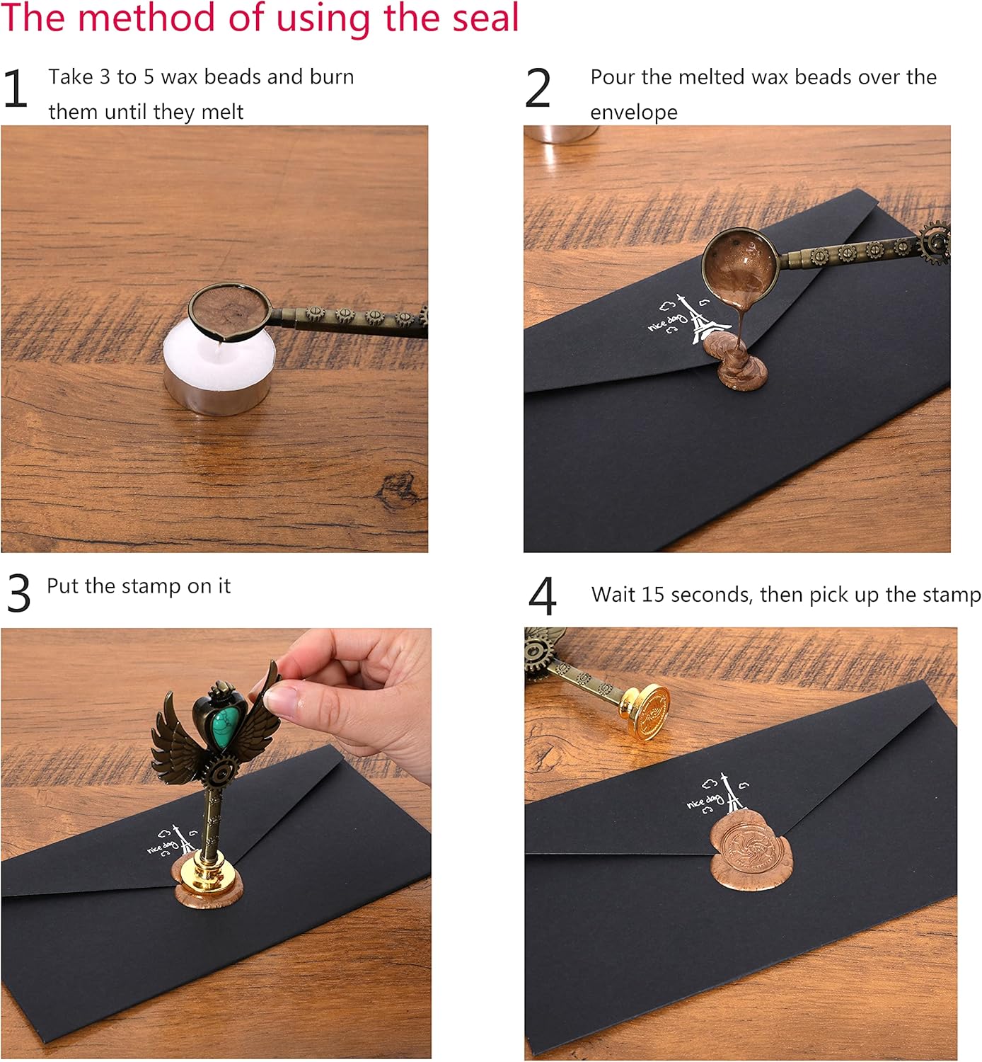 Quill Pen and Ink Set,Feather Pen Set for Calligraphy,Christmas Gift for Handwriting Lovers, Birthday Gift(Bule)