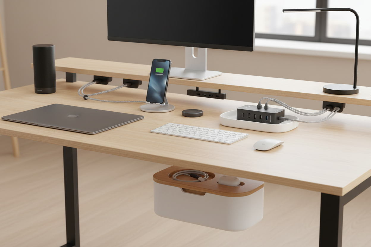 Tech & Charging Desk Essentials